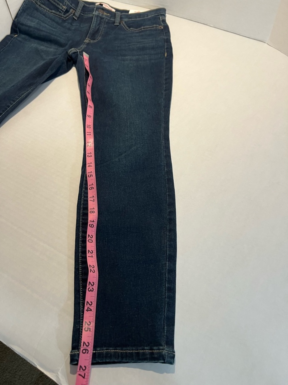 Lucky Brand Ava Mid Rise Skinny Jeans Womens size 6/28 Dark Wash Stretch - Picture 7 of 8